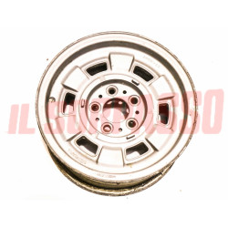 CERCHIO RUOTA IN LEGA FIAT 130 BERLINA - COUPE ORIGINALE CROMODORA 6,5 X 14