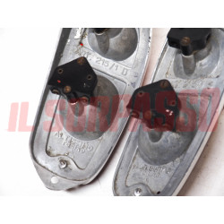 FANALI FARI POSTERIORI ROSSI DESTRO + SINISTRO FIAT 600 2 SERIE ALTISSIMO