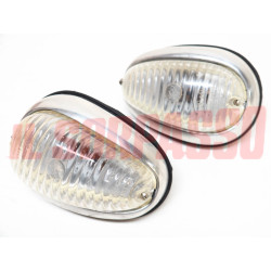 FANALINI ANTERIORI FRECCE + GUARNIZIONI FIAT 1100 103 E ORIGINALI ALTISSIMO