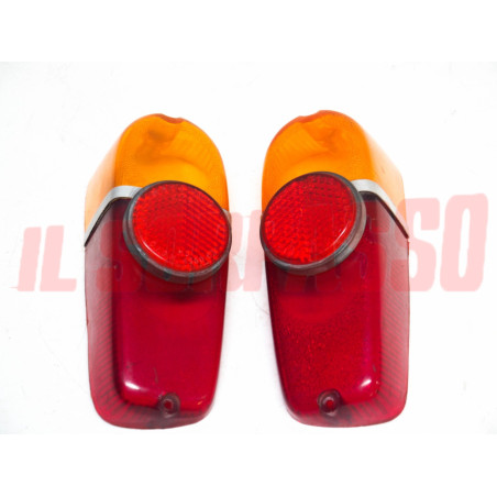 PLASTICHE FANALI FARI POSTERIORI + CATADIOTTRI FIAT 600 2 SERIE + MULTIPLA MAP