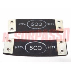 CINGHIE TIRANTI PORTA PORTIERA GOMMA TELATA FIAT NUOVA 500 D ORIGINALI MARCATI