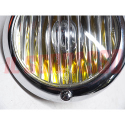 FARO + CORNICE FENDINEBBIA CENTRALE MASCHERINA FIAT 1100 103 E ORIGINALE CARELLO