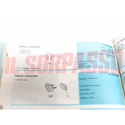 FANALINO FANALE ANTERIORE AUTOBUS FILOBUS ANNI 50 ORIGINALE CARELLO