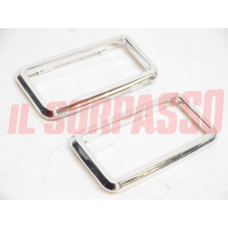 CORNICI MOSTRINE MANIGLIE APRI PORTA LANCIA BETA COUPE SPIDER ORIGINALI CROMATE