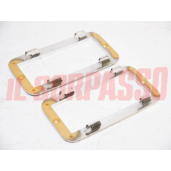 CORNICI MOSTRINE MANIGLIE APRI PORTA LANCIA BETA COUPE SPIDER ORIGINALI CROMATE