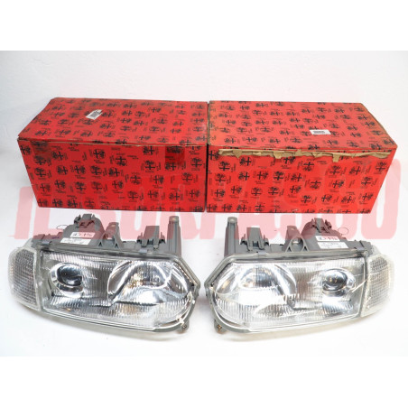 GRUPPI OTTICI FANALI FARI DESTRO SINISTRO MANUALI ALFA ROMEO 145 146 HELLA NOS