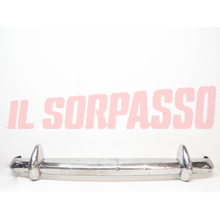 PARAURTI POSTERIORE + ROSTRI + STAFFE LANCIA APPIA 2 SERIE ORIGINALE