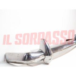 PARAURTI POSTERIORE + ROSTRI + STAFFE LANCIA APPIA 2 SERIE ORIGINALE