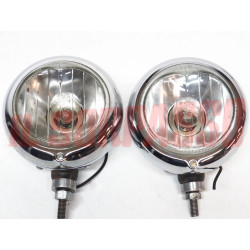 COPPIA FENDINEBBIA RBT IN VETRO ANNI 50 60 FERRARI MASERATI LANCIA ALFA ROMEO