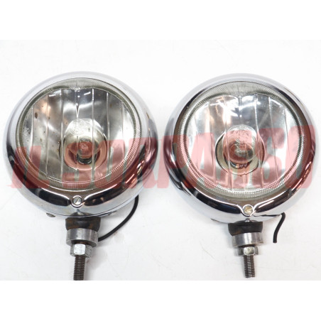 COPPIA FENDINEBBIA RBT IN VETRO ANNI 50 60 FERRARI MASERATI LANCIA ALFA ROMEO