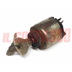 COMMUTATORE BLOCCHETTO ACCENSIONE CON CHIAVE FIAT 850 - 124 MARELLI USATO