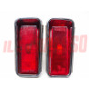 FANALINI ROSSI LUCI INGOMBRO RETTANGOLARI FIAT 124 850 SPIDER AMERICA CARELLO