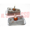 FANALINI ROSSI LUCI INGOMBRO RETTANGOLARI FIAT 124 850 SPIDER AMERICA CARELLO