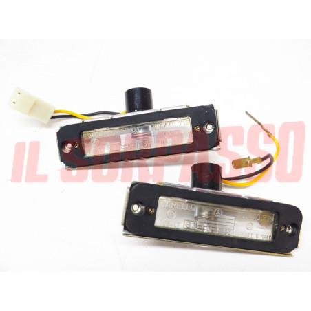 FANALINI LUCI TARGA ALFA ROMEO MONTREAL MASERATI BITURBO ORIGINALI CARELLO