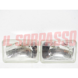 FENDINEBBIA RETTANGOLARI BIANCHI SYLVANIA 17 x 11 CM AUTO AMERICANE SYLVANIA