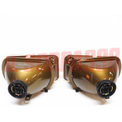 GRUPPI OTTICI FANALI FARI DESTRO SINISTRO RENAULT 14 R14 2 SERIE JODIO H4 CIBIE