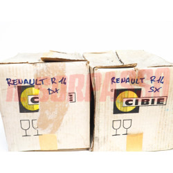 GRUPPI OTTICI FANALI FARI DESTRO SINISTRO RENAULT 14 R14 2 SERIE JODIO H4 CIBIE