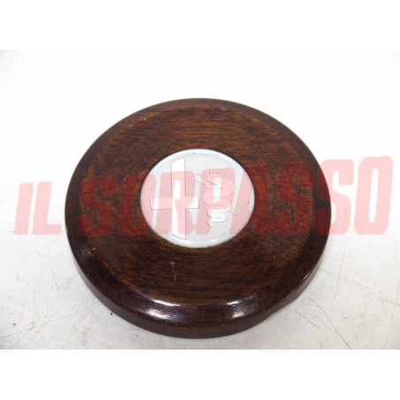TAPPO VOLANTE STERZO IN LEGNO ALFA ROMEO GIULIA GT DUETTO 1750 BERLINA ORIGINALE