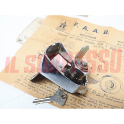 SERRATURA COFANO ANTERIORE CON CHIAVE FIAT NUOVA 500 N D G F L R ACCESSORIO NOS