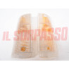 PLASTICHE FANALINI FRECCE ANTERIORI + OSCURATORI FIAT PANDA 141 750 1000 ELMA