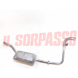 CENTRALE + TERMINALE SCARICO MARMITTA AUTOBIANCHI A112 ELEGANT DAL 73 AL  9/77