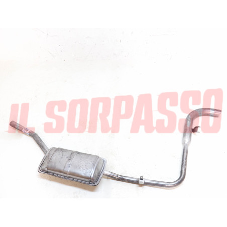 CENTRALE + TERMINALE SCARICO MARMITTA AUTOBIANCHI A112 ELEGANT DAL 73 AL  9/77