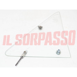 VETRO DEFLETTORE PORTA DESTRA FIAT 126 1 SERIE ORIGINALE MODIFICATO SECURACT