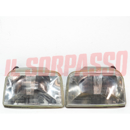 GRUPPI OTTICI FANALI FARI DESTRO + SINISTRO RENAULT 5 ORIGINALI SEV MARCHAL
