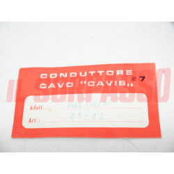 CAVI FILI CANDELE FIAT 1100 R ORIGINALI CAVIS