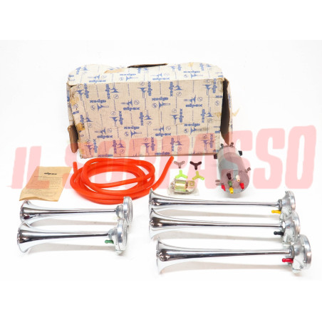 TROMBE AVVISATORI ACUSTICI OH SUSANNAH 6 VOLT VW MAGGIOLINO LANCIA ARDEA APRILIA