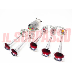 TROMBE AVVISATORI ACUSTICI OH SUSANNAH 6 VOLT VW MAGGIOLINO LANCIA ARDEA APRILIA
