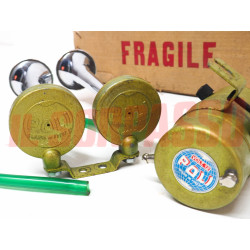 TROMBE AVVISATORI ACUSTICI 12 V FIAT 500 600 850 1100 124 125 A.R GIULIA GT 1900