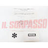 KIT PISTONI + FASCE ELASTICHE FIAT 850 - 127 AUTOBIANCHI A112 STD 65.00 NOVA