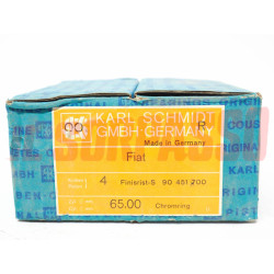 KIT PISTONI + FASCE ELASTICHE FIAT 850 - 127 AUTOBIANCHI A112 STD 65.00 SCHMIDT