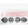 KIT PISTONI + FASCE ELASTICHE FIAT 850 - 127 AUTOBIANCHI A112 MISURA 65.40 NOVA
