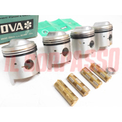 PISTONI MOTORE + FASCE 72 MM TESTA SPECIALE FIAT 1100 D R 1200 SPIDER SIMCA 1300