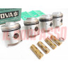 PISTONI MOTORE + FASCE 72 MM TESTA SPECIALE FIAT 1100 D R 1200 SPIDER SIMCA 1300