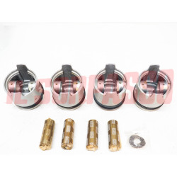 PISTONI MOTORE + FASCE 72 MM TESTA SPECIALE FIAT 1100 D R 1200 SPIDER SIMCA 1300