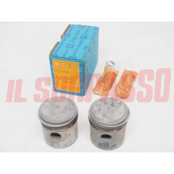 PISTONI + FASCE MOTORE 67,4 MM FIAT 500 D - F - GIARDINIERA ORIGINALI SCHMIDT