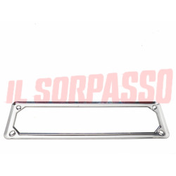 CORNICE TARGA ANTERIORE CROMATA FIAT 500 600 850 1100 103 A.R GT GIULIA DUETTO