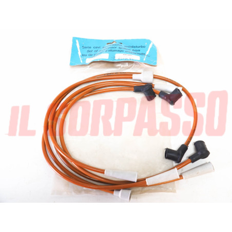 CAVI FILI CANDELE + CAPPUCCI ALFA ROMEO 75 - 90 ORIGINALE CAVIS