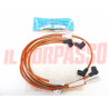 CAVI FILI CANDELE + CAPPUCCI ALFA ROMEO 75 - 90 ORIGINALE CAVIS