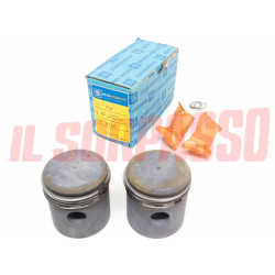 PISTONI + FASCE MOTORE 67,8 MM FIAT 500 D F GIARDINIERA ORIGINALI SCHMIDT