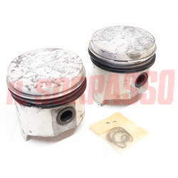 PISTONI + FASCE MOTORE 73,5 MM FIAT 500 R - 126 595 cc ORIGINALI MONDIAL PISTON