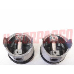 PISTONI + FASCE MOTORE 73,5 MM FIAT 500 R - 126 595 cc ORIGINALI MONDIAL PISTON