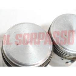 PISTONI TASSELLATI FASCE MOTORE 67,4 MM FIAT 500 D F GIARDINIERA ORIGINALI BORGO