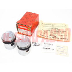 PISTONI TESTA SPECIALE + FASCE MOTORE 67,4 MM FIAT 500 D F GIARDINIERA BORGO