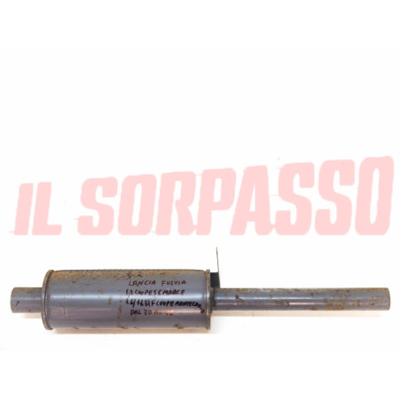 TERMINALE FINALE MARMITTA LANCIA FULVIA COUPE 5 MARCE DA 70 A 76 ORIGINALE