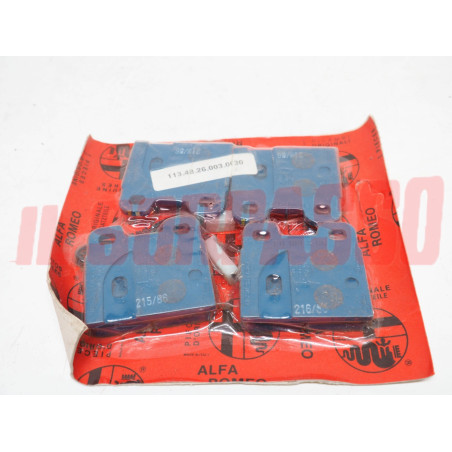 PASTICCHE FRENO POSTERIORI ALFA ROMEO ALFETTA 75 GIULIETTA ATE SEGNALATORE USURA
