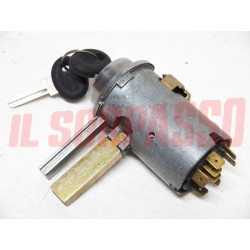 BLOCCHETTO ACCENSIONE BLOCCASTERZO FIAT 850 124 DINO COUPE SPIDER SIPEA 8 PIN